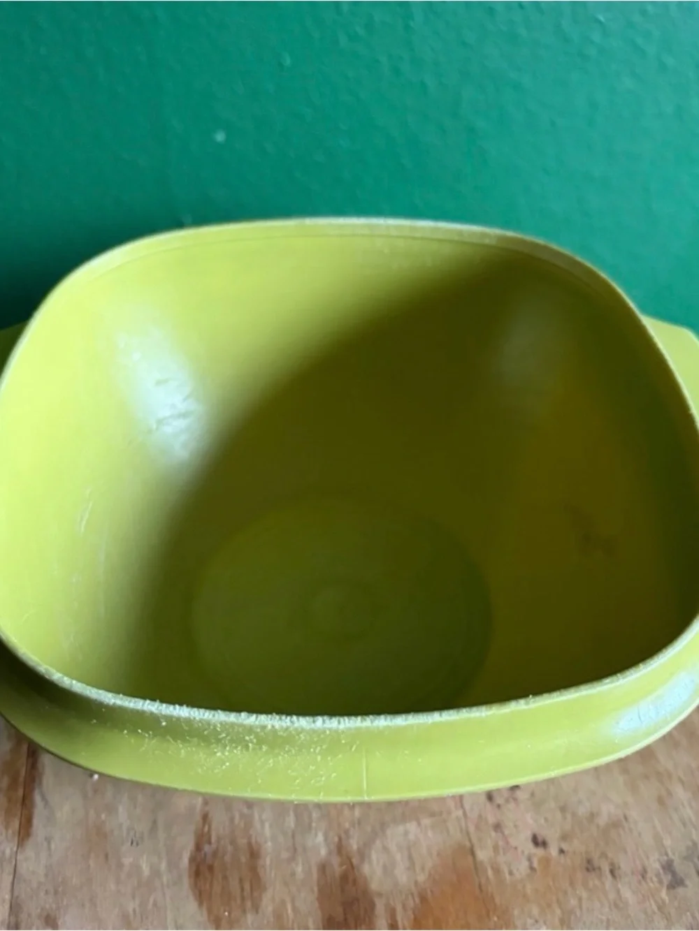 Vintage Tupperware Servalier Bowl 3.5 cup in Lime Green
